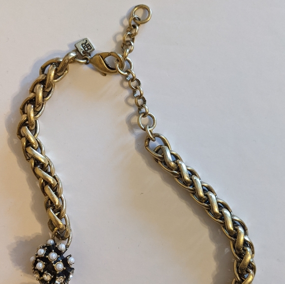 Banana Republic Rhinestone Statement Necklace - Picture 5 of 8